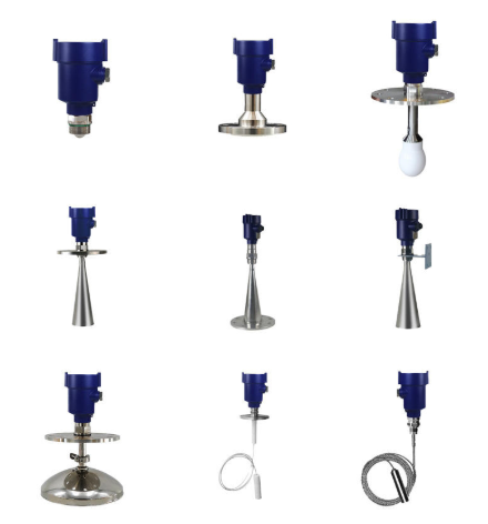 Radar Level Indicator 80G Monitoring System Water Meter Transmitter for Bulk Materials