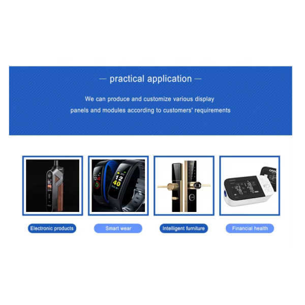2.8 Inch OLED Display Module 256x64 Resolution Parallel/SPI Interface