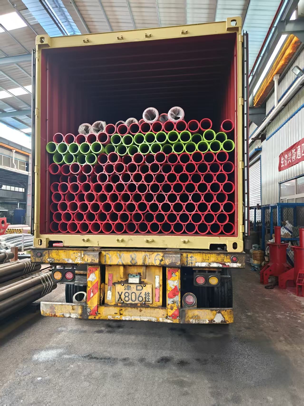 OEM ODM Double-layer Wear-Resistant Concrete Pump Pipe with Customizable Length and DN25-DN150 Diameter