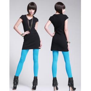 Cotton Black Short Flared Dresses , Custom Summer Slim Dress