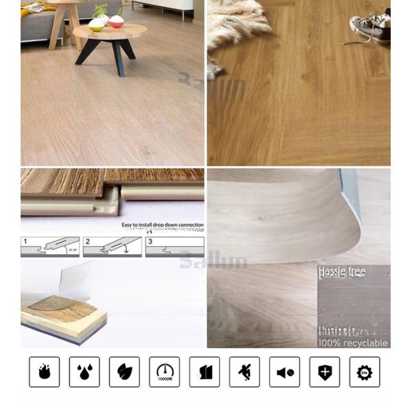 Customized Unilin Click Lock Luxury Vinyl Plank Flooring Easy Installation Guaranteed