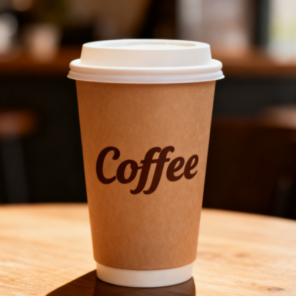 Eco-friendly water-based coating coffee paper cup custom printing logo hot coffee paper cup