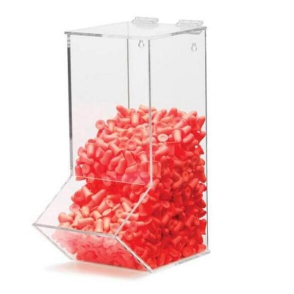 clear acrylic material cube candy box perspex candy box