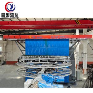 Automatic PLC Controlled Shuttle Rotomolding Machine with Adjustable Rotating