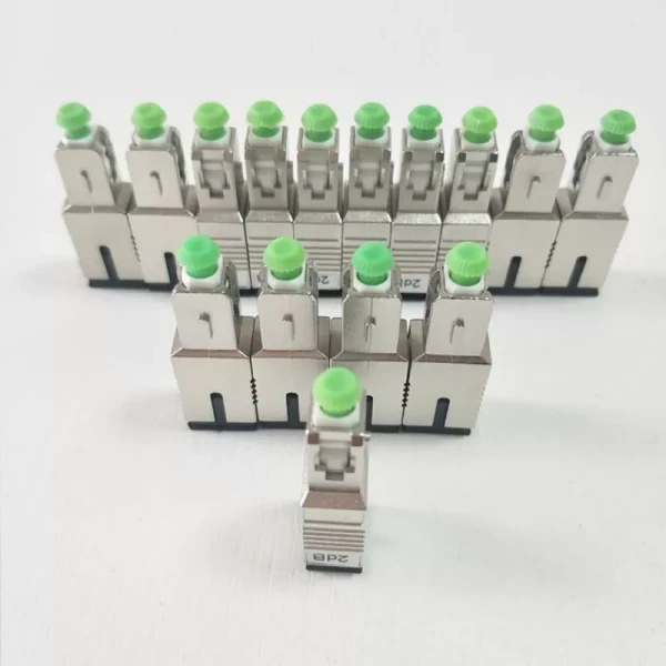 5dB SC/APC Fiber Optic Attenuator Single Mode for Telecommunication Fixed Attenuator