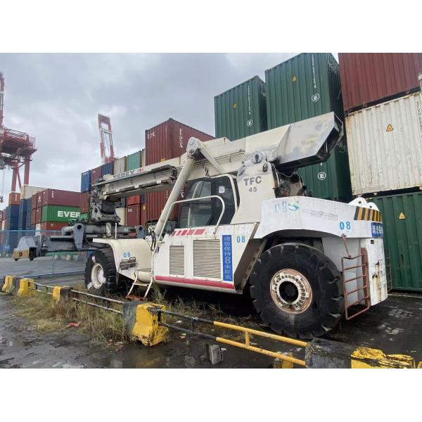 2001 Model Second Hand Reach Stacker Container Handler Terex TFC 45 Customization