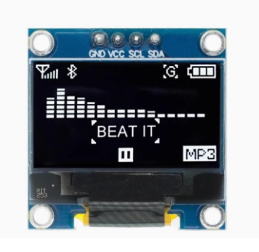 0.91" OLED Display Module White/Blue 128x32 IIC Serial Port Low Power