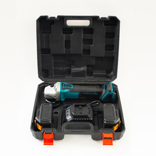 Portable 21V Cordless Angle Grinder Industrial Brushless Variable Speed Rechargeable Power Tool