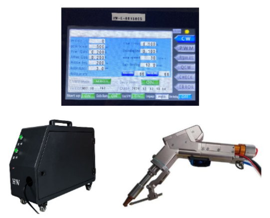 3000W Handheld Single Motor Laser Welding Machine for Welding Stainless Steel