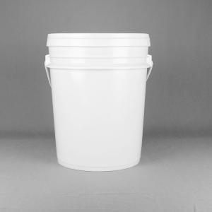 China 18L 4.8 Gallon plastic bucket clear high temperature plastic paint bucket 5 gallon on sale