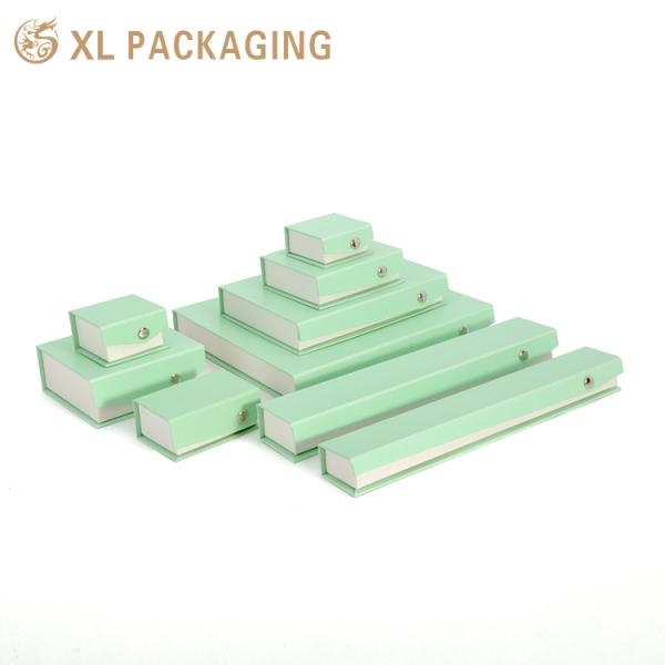 XL Packaging Custom Sizes Luxury Magnetic Jewelry Boxes Colors Inserts For Elegant Jewelry Display