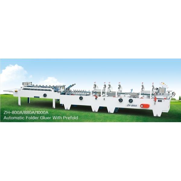 Non-standard Carton Box Folding Gluing Machine, Corrugated Carton or Cardboard Box