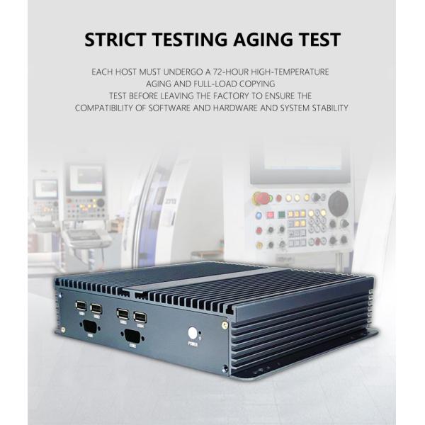 Full Alu Fanless small Pc Core I3 I5 I7 2 Lan Vga Hd Embedded Mini Computer