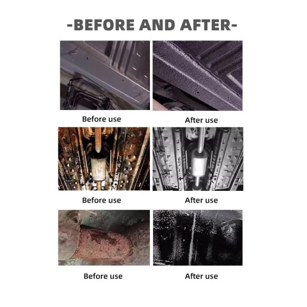 Waterproof Rust Proof Impact Resistant Rubberized Undercoating Spray for Vehicle and Home Maintenance