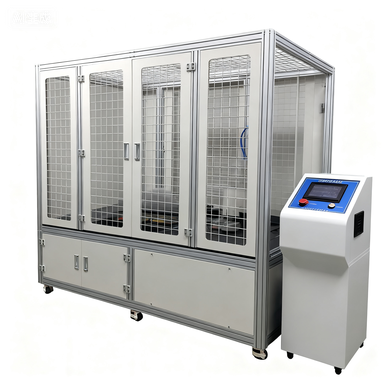 PLC Controlled Ski Slapping Durability Testing Machine Snowboard and Ski Impact Fatigue Tester Equipment