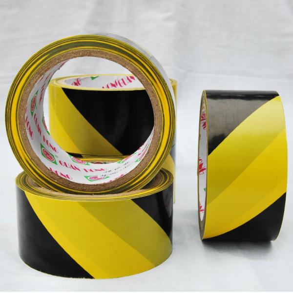land marking oil acrylic adhesive PVC Warning Tape , Polyethylene detectable warning tape