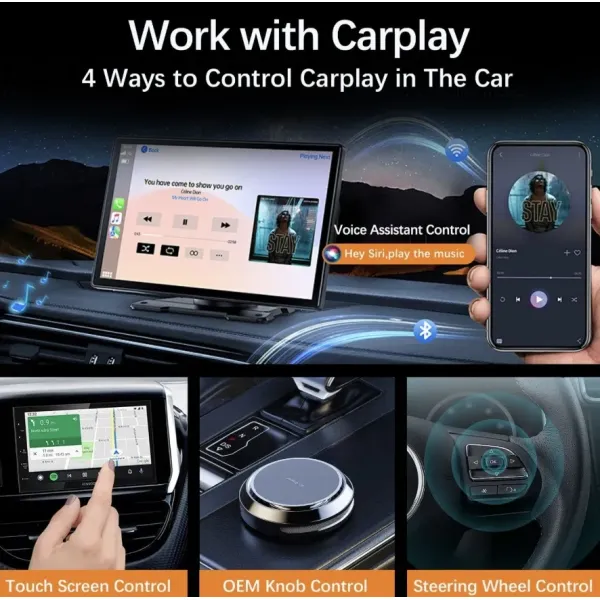 5V Wireless Carplay Adapter For Apple Ios Fast Convert Wired To Wireless Carplay Dongle
