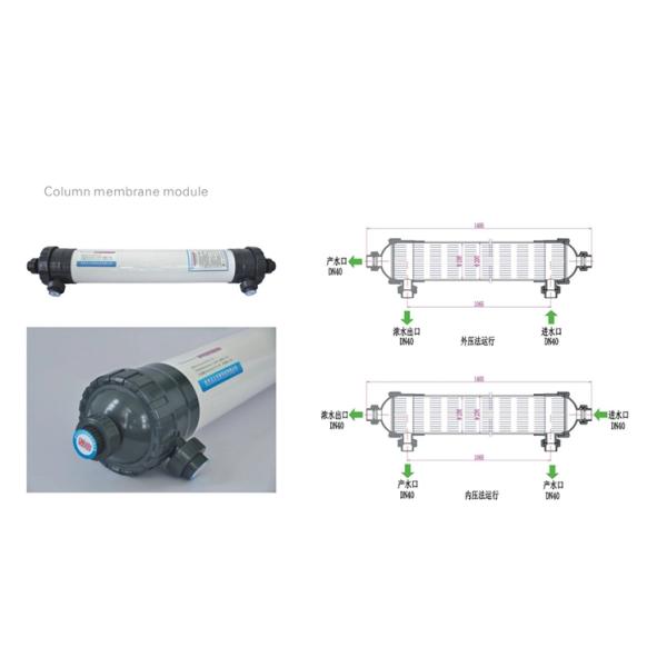 Hollow Fiber 0.01 Micron 99.9% UF Membrane Filter