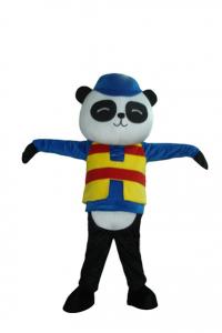 China adult plush customized panda mascot costumes of custom design on sale