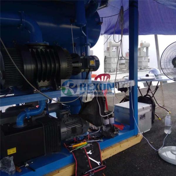 Fully Enclosed Type 9000LPH Insulating Oil Purification Plant for Onsite Transformer Oil Maintenance