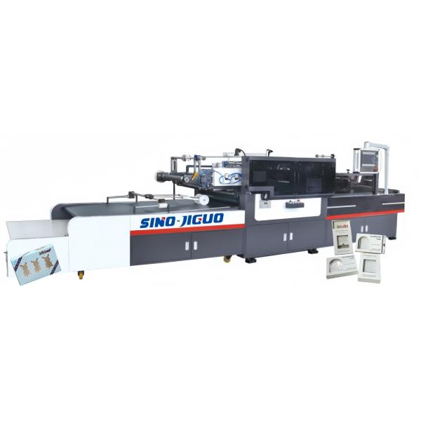 SIINO JIGUO TC-760Q Automatic Servo Windows Patching Machine With Corner Cutting& Creasing Function,Max. sheet size (mm):760*850,Film Sheet Thickness