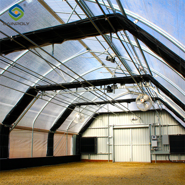 Customized Size Light Deprivation Blackout Greenhouse Include Irrigation System