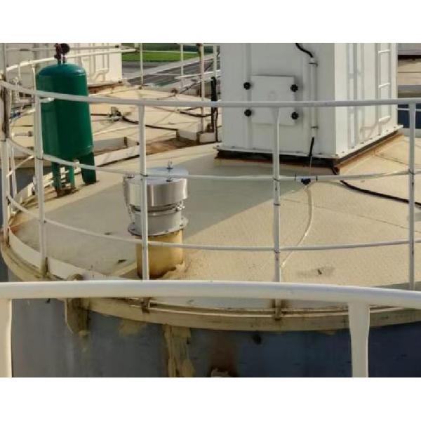 Cement Silo Top Pressure Relief Valves Explosion Proof In Concrete Batching Plants