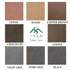 ISO9001 115mm 9mm 2.2meter WPC Fence Panels