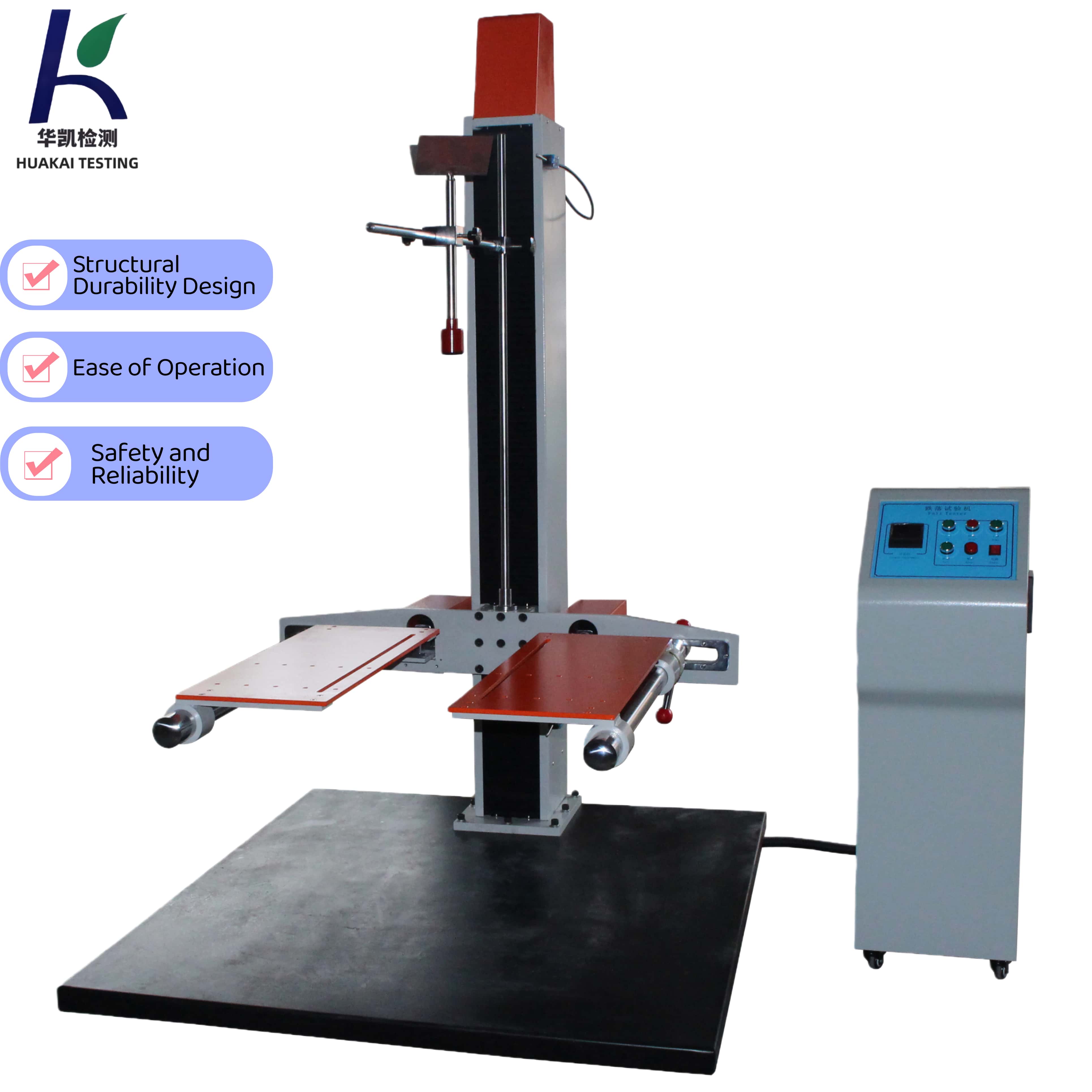 Double-wing Free Fall Drop Impact Testing Machine and Carton Drop Resistance Tester