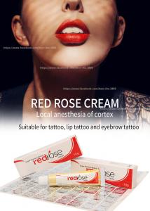 Wholesale Red Rose Numb Anesthetic Cream 10g Permanent Makeup Lidocaine Numbing Cream Apply For 20 Mins Numb For 5-6 Hours from china suppliers