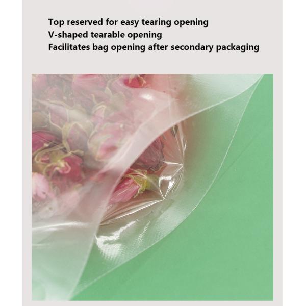 High-Gloss Transparent Stand-Up Pouch Finished Bags with Customizable Specifications in Large Stock