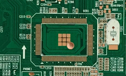 2 Layers OSP 94V0 High TG PCB Board For Industrial Control Green Ink 206 * 184 MM