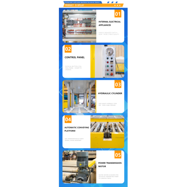 Double-Sided Automatic Conveying Cold Press Machine with 160 Ton Maximum Pressure and 3300*1800mm Pressure Plate Size
