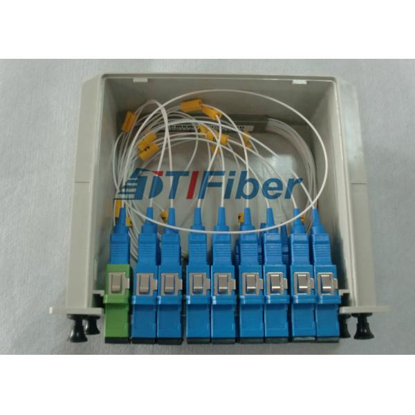 1x16 LGX Box Cassette Inserting PLC Splitter , 16 Ports Fiber Optical PLC Splitter