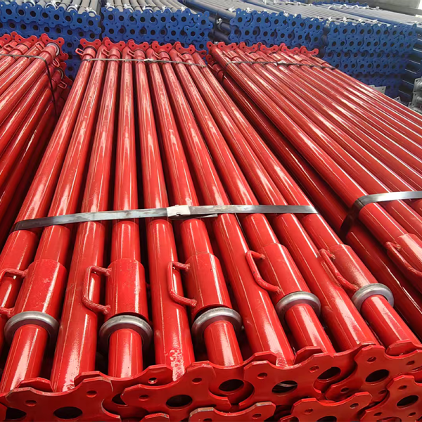 Reusable Adjustable Scaffolding Props 1.2m - 2.0m Concrete Slab Props For Lightweight Formwork