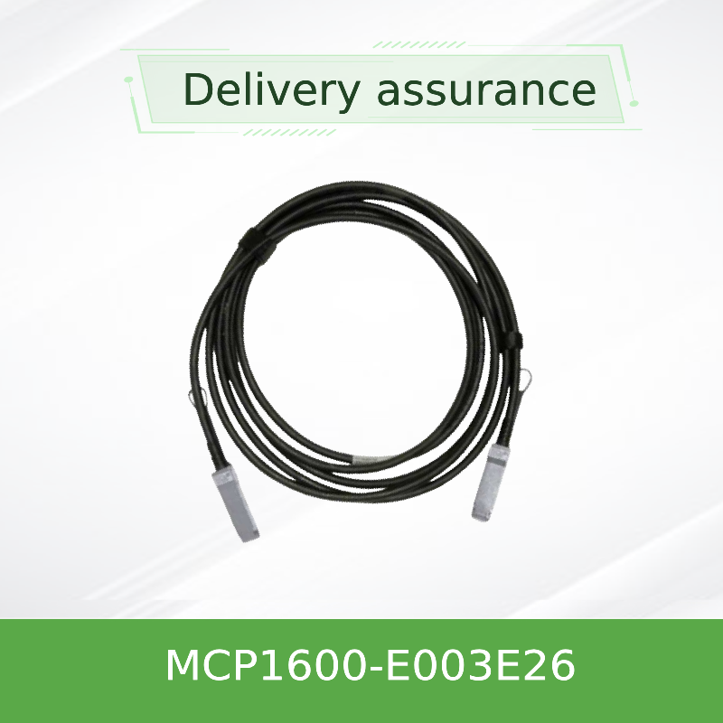 Wholesale MCP1600-E003E26 Direct Attach Copper Cable InfiniBand EDR Up To 100Gb/S QSFP28 3m Black 26AWG from china suppliers