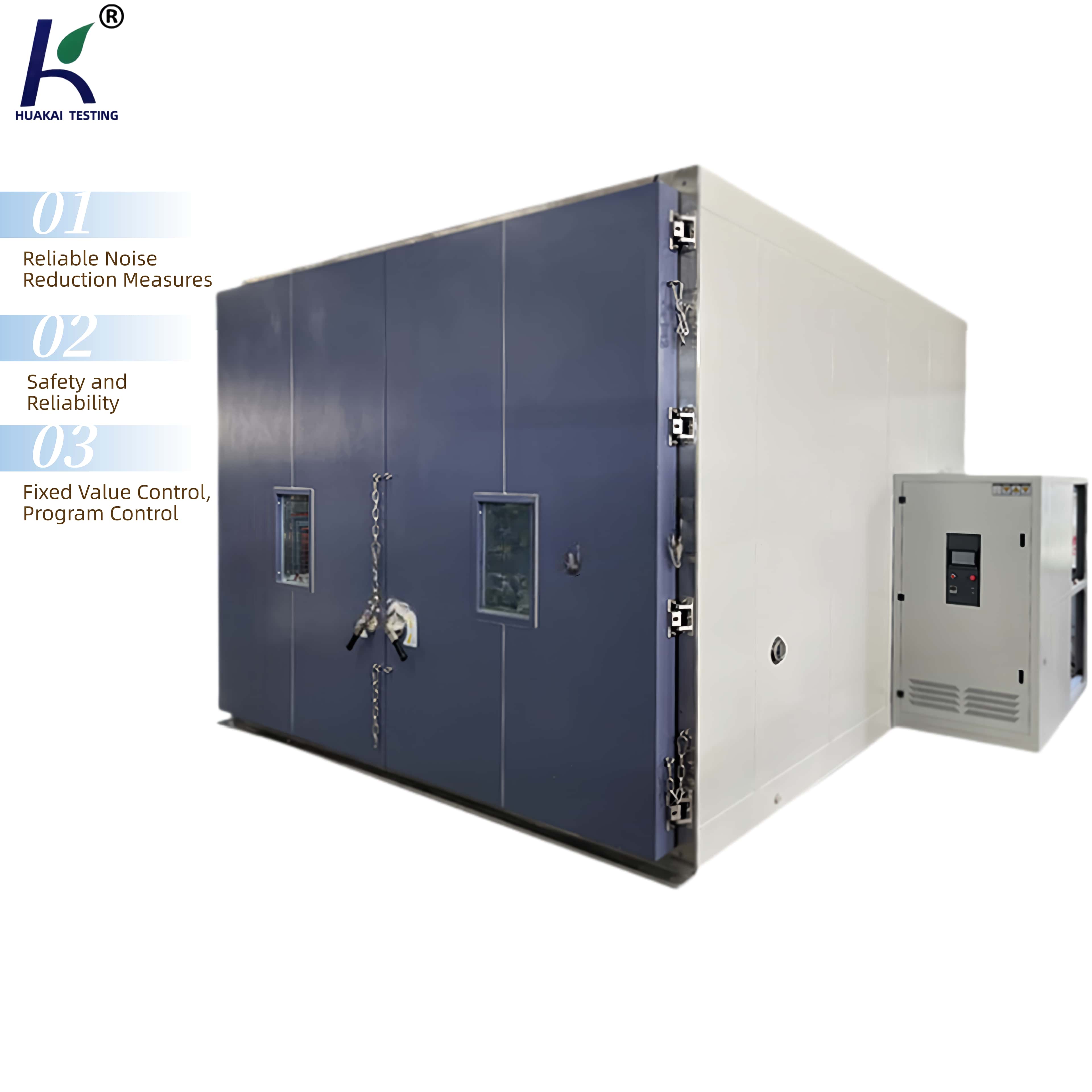 High-Precision Walk-in Constant Temperature and Humidity Test Machine Large-Scale Environmental Stability Testing Equipment