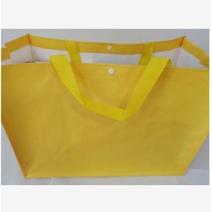 BOPP Laminated Shopping Bags Reusable Recyclable PP Material Tote Woven Shopping