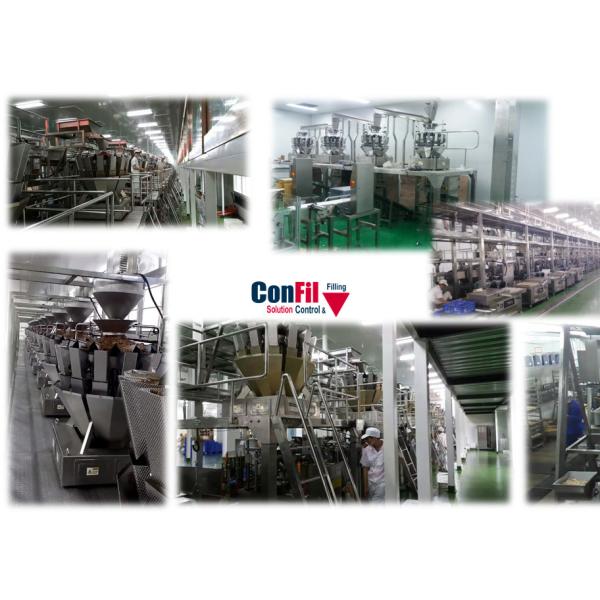 1000 Gram 16 Head Multi Head Filling Machine With Double Flap