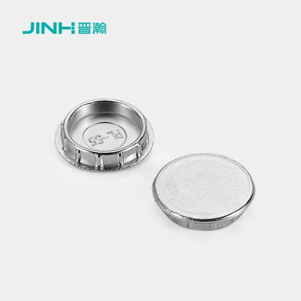 10mm Diameter Chrome Screw Caps Plastic Screw Caps Versatile Fittings OEM