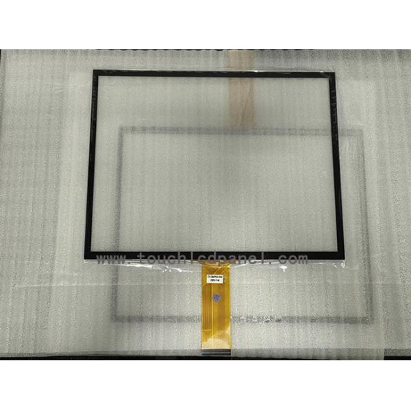 15-inch 6mm Anti-vandal Cover Glass Capacitive Touch Panel for 1024x768 Resolution LCD Panel