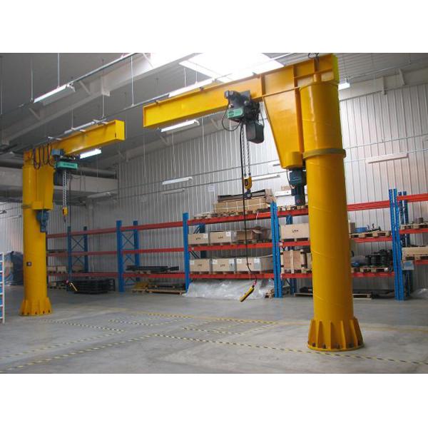 YAUNTAI Remote Control Luffing Electric Hoist Protable 5 ton Jib Crane