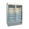 Vertical Swing Upright Glass Door Freezer with Temperature -18~-23 Celsius for sale