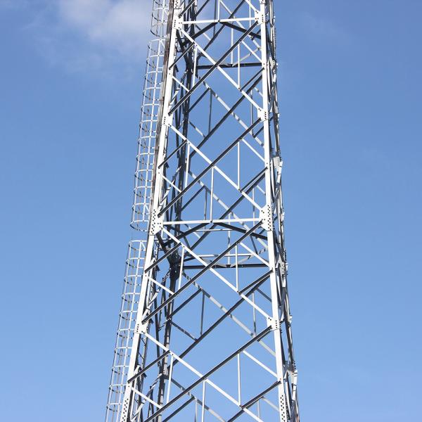 GR8.8 Lattice Cell Phone Tower Telecom Self Supporting Hot Dip