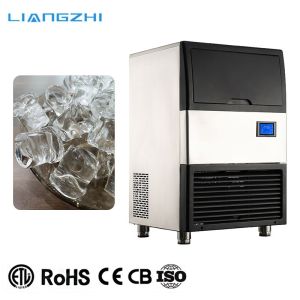 Wholesale 36kg/24Hours 500*500*785mm LZ-80 Cylindrical Ice Machine R22 from china suppliers