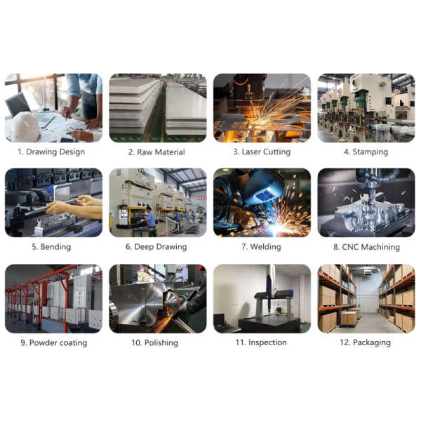 Customized metal sheet stamping processing punching parts machine finishing