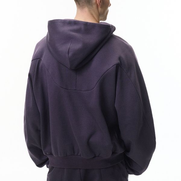 Winter Men's Unisex Hooded Sweater Pants Set 3D Pattern Heat-Transfer Printing Breathable 340g Knitted Flannel Fabric