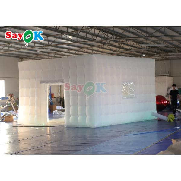 PVC Automatic Inflatable Lawn Tent Nightclub Inflatable Cube Party Tent