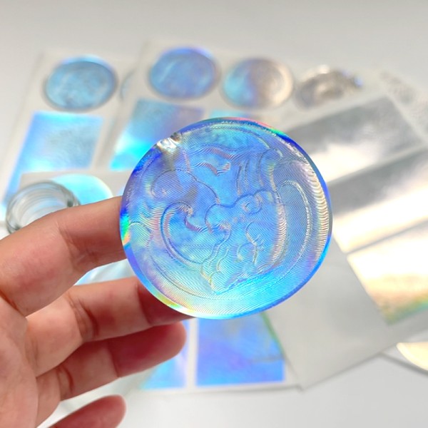 Custom Anti-Anti-ounterfeiting Hologram Label Sticker Printing