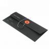 Black Color Custom Paper Card Envelopes Printing With String Closure for sale